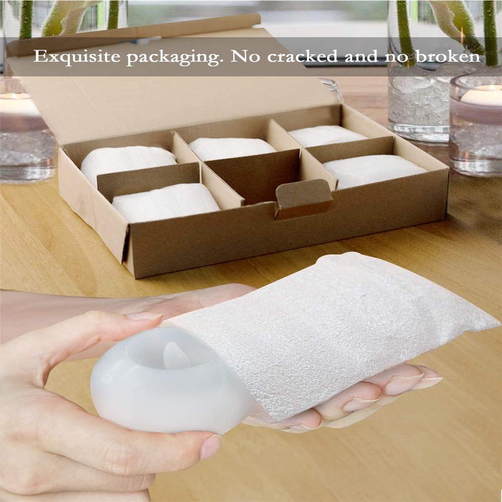 Homemory 3 Inch Waterproof Flameless Floating Candles, Battery Operated Floating Tealights, Warm White Light - HOMEMORY SHOP