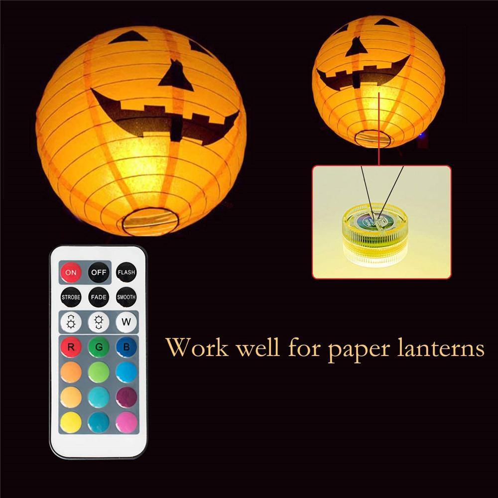 Homemory 10 PCS LED Submersible Tea Lights, Waterproof Battery Operated Underwater Color Changing Lights With Remote - HOMEMORY SHOP