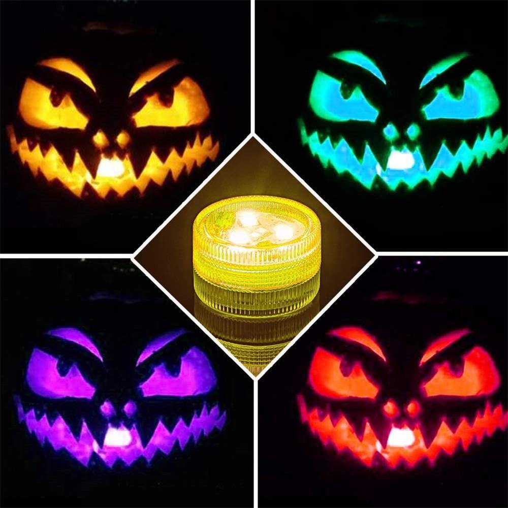 Homemory 10 PCS LED Submersible Tea Lights, Waterproof Battery Operated Underwater Color Changing Lights With Remote - HOMEMORY SHOP