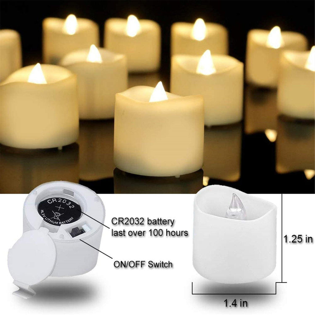Homemory Flameless LED Tea Lights pack of 24 - HOMEMORY SHOP