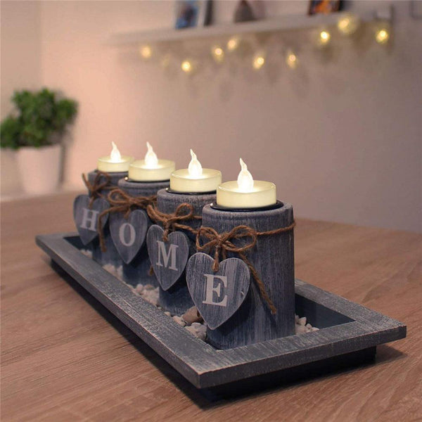 Homemory 100 Pcs Flameless Battery Tea Lights,  Warm White Electric Tea Candles, Long Lasting Battery Life - HOMEMORY SHOP
