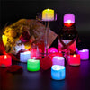 Homemory 7 Colors Changing Electric Flameless LED Tea Light Candles, Pack of 24 - HOMEMORY SHOP
