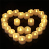 Homemory 72PCS Flameless Flickering Battery Operated Tealight Candles-Warm White Light - HOMEMORY SHOP