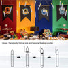 Homemory 6PCS LED Battery Operated Window Candles with Remote, Flameless Taper Candles with Gold Holders, Warm Yellow Light - HOMEMORY SHOP