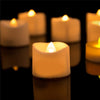 Homemory 72PCS Flameless Tealight Candles Bulk, Battery Operated Tea Light-Bright Yellow Light - HOMEMORY SHOP